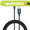 Kbel USB 2.0 A s Micro USB Vention COLBI 3A 3m fekete