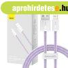 Baseus Dynamic USB-vilgts kbel, 2,4A, 1m (lila)