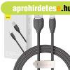 Baseus Jelly USB-vilgt kbel, 2,4A, 1,2m (fekete)