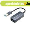 Conceptronic Kbel - ABBY12G (USB-A to RJ-45, 2,5 Gbit, szr