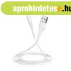 BOROFONE BX18 Lightning Charging Data Cable 3m White