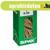 Csavaros doboz SPAX Fa csavar Lapos fej (5 x 60 mm) (5,0 x 6