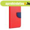 FANCY Book case for SAMSUNG A34 5G red / navy