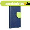 FANCY Book for SAMSUNG S22 ULTRA navy / lime