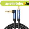 Ugreen angled AUX cable 2 x mini jack 3.5mm 1.5m blue (AV112