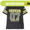 Unisex rvid ujj pl Harry Potter Hufflepuff Fekete MOST 2