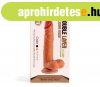  XMEN 7.6 inch Double Layer Silicon Dildo Brown 