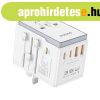 Dudao A35Pro 35W EU / UK / AUS / US / JP travel adapter 3x U