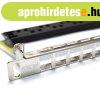 Modulris 24 portos patchpanel 0,5U, ezst EXCEL 100-041