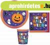 Halloween Friends party szett 36 db-os 23 cm-es tnyrral