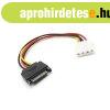 BLACKBIRD Tpkbel SATA 15 pin plug to Molex 4 pin female, 1