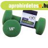 Kzislyz prban - 2x1,5kg - zld - Fitness Mad