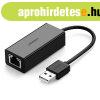 UGREEN CR110 USB-RJ45 hlzati adapter (fekete)