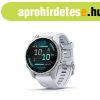 Garmin fenix 8 Silver with Whitestone Silicone Band