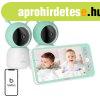 Boifun 6T electronic rotating nanny 2 cameras + monitor