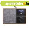 Philips Portable Radio Wood/Black