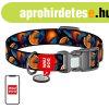 Waudog "Oranges" nylon dog collar with QR code, si