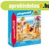 Playmobil Gyerekek homokvrral