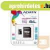 ADATA Memriakrtya MicroSDHC 64GB + Adapter UHS-I CLASS 10