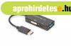 Assmann DisplayPort converter cable, DP - HDMI+DVI+VGA