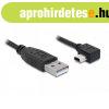 DELOCK kbel USB 2.0-A male > USB mini-B male 90 fokos 0.