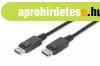 Assmann DisplayPort connection cable, DP 10 Black