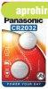 Panasonic CR2032L/2BP ltium gombelem (2 db / bliszter)