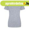 JT100F rvid ujj Ni kereknyak pl Just Ts, Heather Grey-