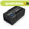 CYBERPOWER UPS BR1000ELCD (8 aljzat) 1000VA 600W, 230V szne