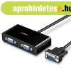 UGREEN 40254 VGA - 2x VGA vide eloszt, 1m (fekete)