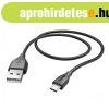 Hama adatkbel microUSB,FEKETE 1,5M (123578)