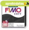 Gyurma, 57 g, gethet, FIMO "Soft", fekete