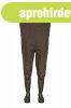 Fox Khaki LW Lined Waders 10 / 44 Knny s knyelmes melles