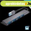 Advance USB Hub - XPAND SMART (USB-A to 4x USB-A3.0, szrke)