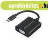 Conceptronic Kbel - ABBY05B (USB-C to VGA, FullHD/60Hz, alu