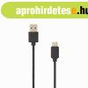 SBOX USB A Male -> TYPE-C Male cable 2m Black