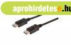 Assmann DisplayPort connection cable, DP 3m Black