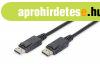 Assmann DisplayPort connection cable, DP 1m Black