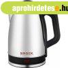 Brock WK0617S, 1500W, 2,2 L, 360, Rozsdamentes acl, Ezst,