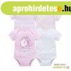 Foxy Baby Rvid ujj pamut body szett (4db-os) ( 56 ) - Unik