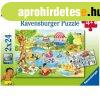 Ravensburger Puzzle 2x24 db Szabadid a tengerparton