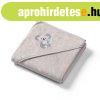 BabyOno frdleped kapucnis bambusz 100x100cm szrke koala 