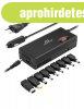 Advance PowerUp 2in1 Universal Charger for Laptops 90W Black