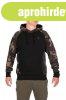 Fox Pullover Premium 310 Black/Camo kapucnis pulver - M