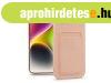 Apple iPhone 14 szilikon htlap krtyatartval - Card Case -