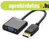 UGREEN DP109 DisplayPort-VGA adapter (fekete)