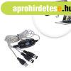 USB MIDI kbel adapter hangszer csatlakoztatshoz