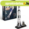 3D puzzle: Apollo Saturn V holdrakta CubicFun jrm makette