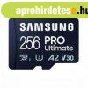 SAMSUNG SD krtya 256GB, PRO Ultimate olvasval