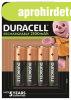 Tlthet elem, AA ceruza, 4x2500 mAh, DURACELL